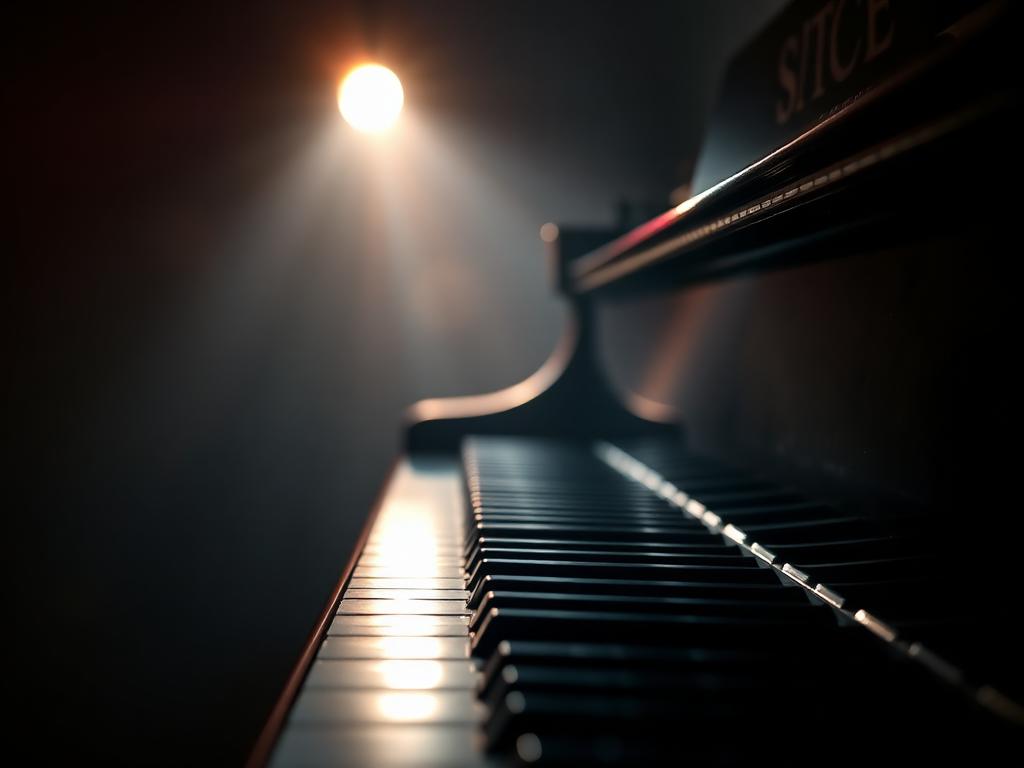 Vleugel in een concertzaal