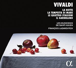 Recensie VIVALDI – Le quattro stagioni – La tempesta di mare – Il gardellino – La notte