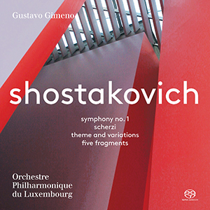 Recensie SJOSTAKOVITSJ – Symphony no. 1 – Scherzi – Theme and Variations – Five Fragments