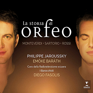 Recensie MONTEVERDI, SARTORIO, ROSSI – La storia di Orfeo