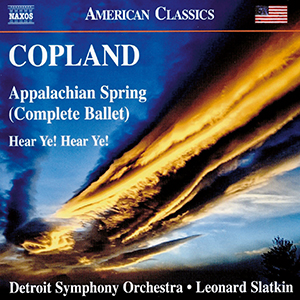 Recensie COPLAND – Hear ye! Hear ye!, Appalachian Spring