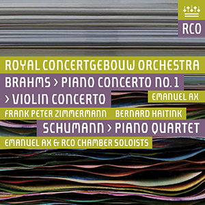 Recensie BRAHMS, SCHUMANN – Pianoconcert nr. 1; Vioolconcert; Pianokwartet