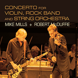 Recensie MILLS, ADAMS, GLASS – Concerto for violin, rock band and string orchestra; Road Movies; Symphony No. 3