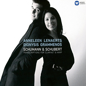 Recensie SCHUMANN, SCHUBERT – Transcriptions for clarinet & harp