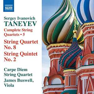 Recensie TANEYEV – Complete String Quartets 5