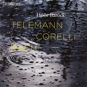 Recensie TELEMANN, CORELLI, BACH – Telemann: Wassermusik, TWV 55:V3, Concerto, TWV 54:B2; Corelli: Concerto, op. 6 nr. 4, Concerto, op. 6 nr. 8; Bach: Concerto, BWV 1057