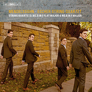 Recensie MENDELSSOHN – Strijkkwartet nr.5 in Es, op.44 nr.3; nr.6 in f, op.80; Capriccio in e en Fuga in Es uit op.81