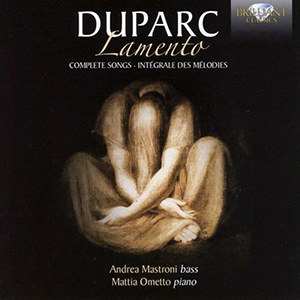 Recensie DUPARC – Lamento: Complete Songs