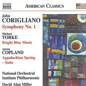 Recensie CORIGLIANO, TORKE, COPLAND – Symfonie 1; Bright Blue Music; Appalachian Spring