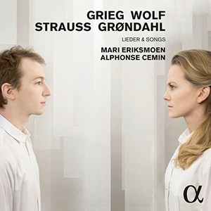 Recensie GRIEG, WOLF, STRAUSS, GRØNDAHL – Lieder & Songs