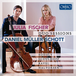 Recensie KODÁLY, SCHULHOFF, RAVEL, HALVORSEN – Duo Sessions