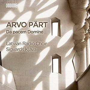 Recensie PÄRT – Da pacem Domine