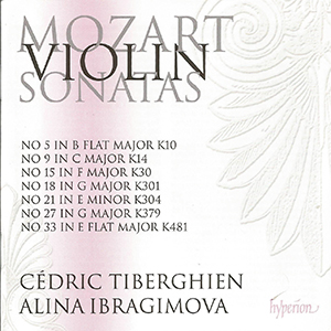 Recensie MOZART – Vioolsonate nr.5 in Bes KV10, nr.9