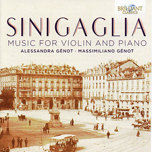 Recensie SINIGAGLIA – Music for Violin and Piano