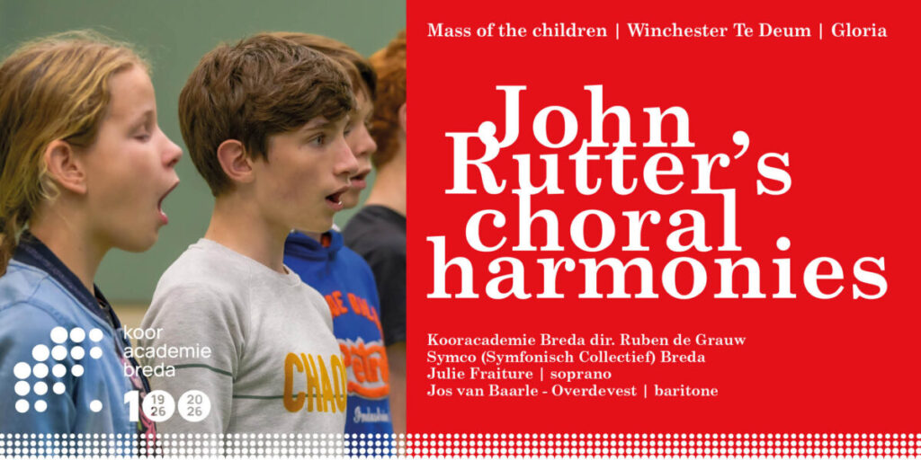 John Rutter koorzang in Breda: traditie, klank en zeggingskracht